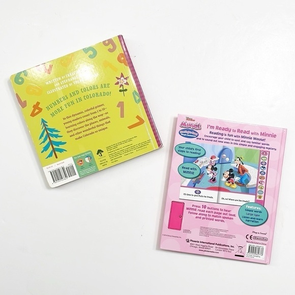 Let’s Count Colorado + I’m Ready to Read with Minnie baby books - Picture 2 of 2